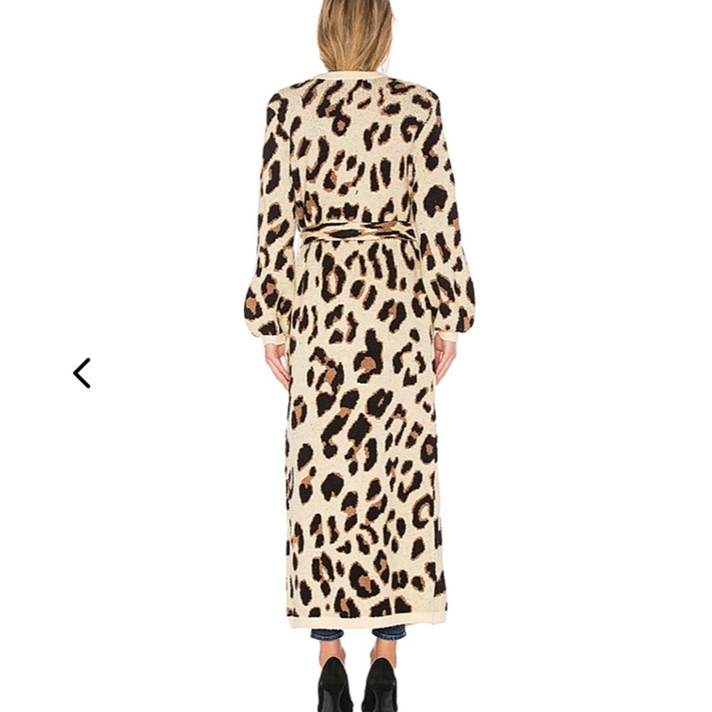 Lovers + Friends Leopard Duster